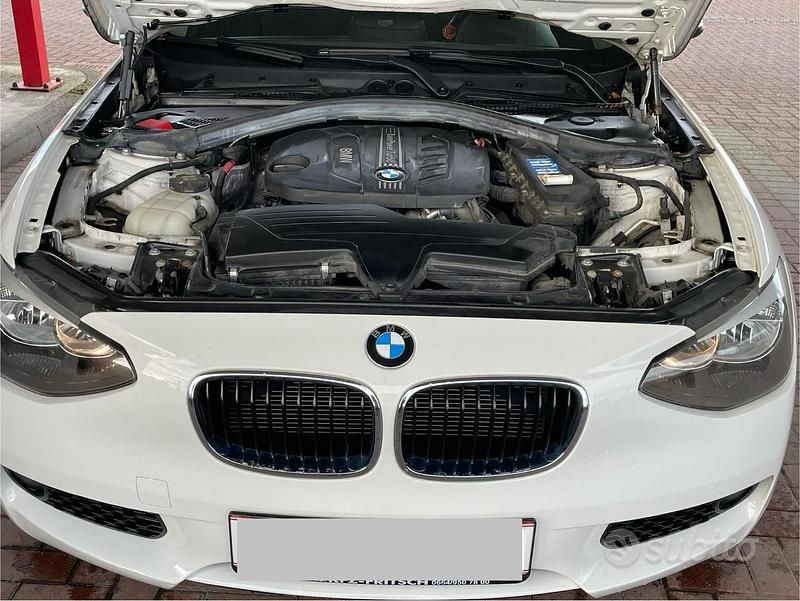 Usata BMW 114 2014 Bianco Utilitaria