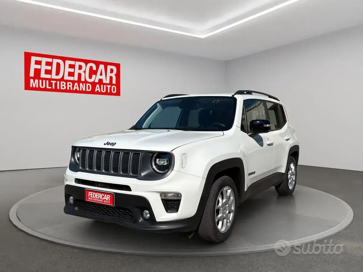 Usata Jeep Renegade Limited 130 CV (95 kW) 2023 Bianco SUV