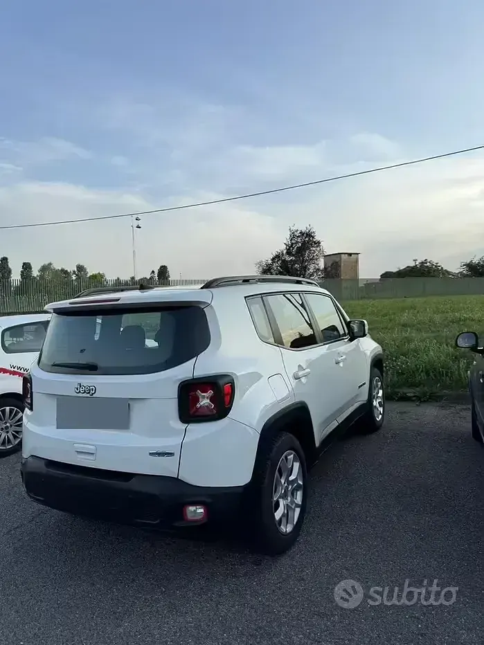 Usata Jeep Renegade 140 CV (102 kW) 2018 Bianco SUV