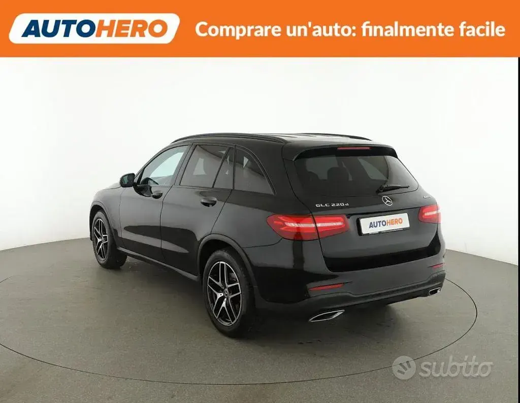 Usata Mercedes GLC220 170 CV (125 kW) 2018 Nero SUV
