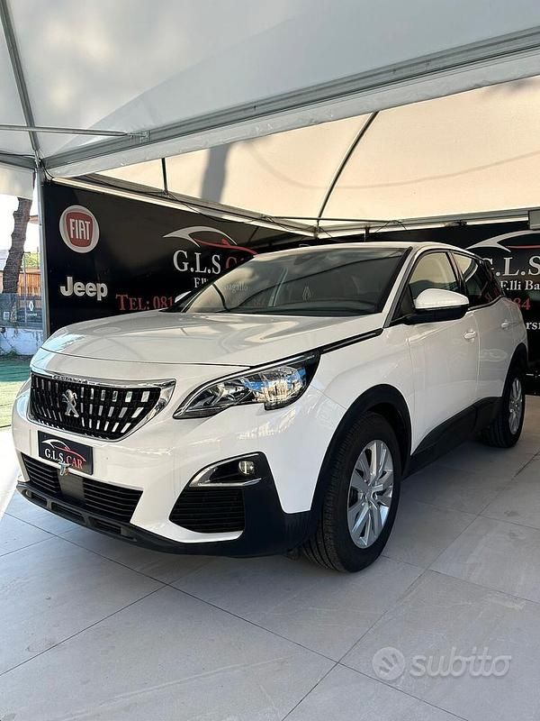 Usata Peugeot 3008 Active 130 CV (95 kW) 2020 Bianco Monovolume