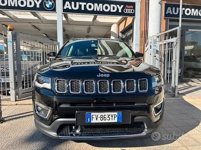 Usata Jeep Compass Limited 140 CV (102 kW) 2019 Nero SUV