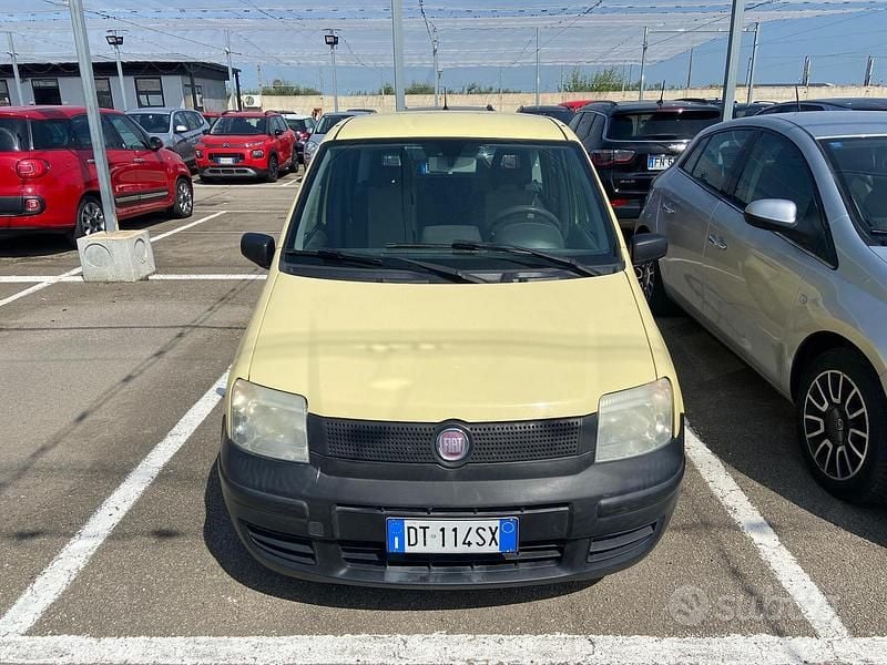 Usata Fiat Panda 54 CV (39 kW) 2008 Giallo Utilitaria