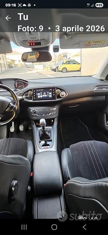 Usata Peugeot 308 Allure 120 CV (88 kW) 2016 Grigio Station wagon