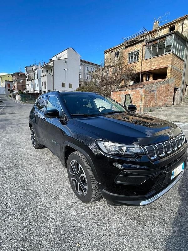 Usata Jeep Compass Limited 131 CV (96 kW) 2022 Nero SUV