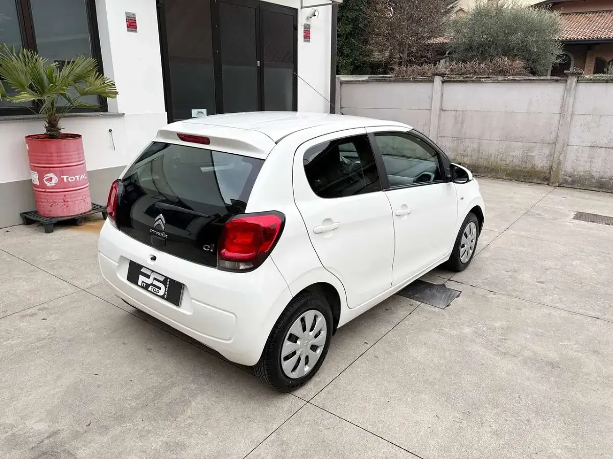 Usata Citroën C1 Feel 69 CV (50 kW) 2016 Bianco Utilitaria