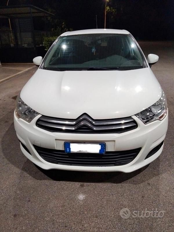 Brugt Citroën C4 Seduction 92 HK (67 kW) 2014 Hvid Sedan