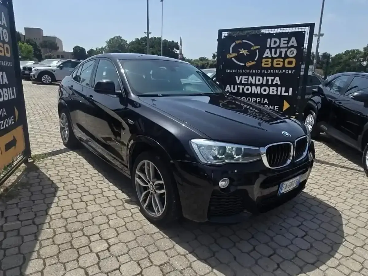 Usata BMW X4 M Sport 190 CV (139 kW) 2015 Nero SUV