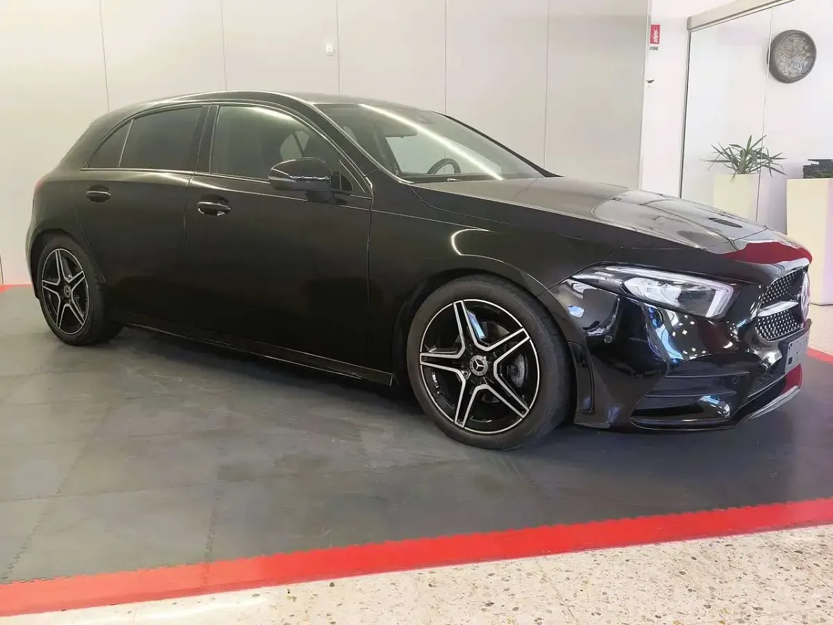 Usata Mercedes A200 Premium 150 CV (110 kW) 2022 Nero Berlina