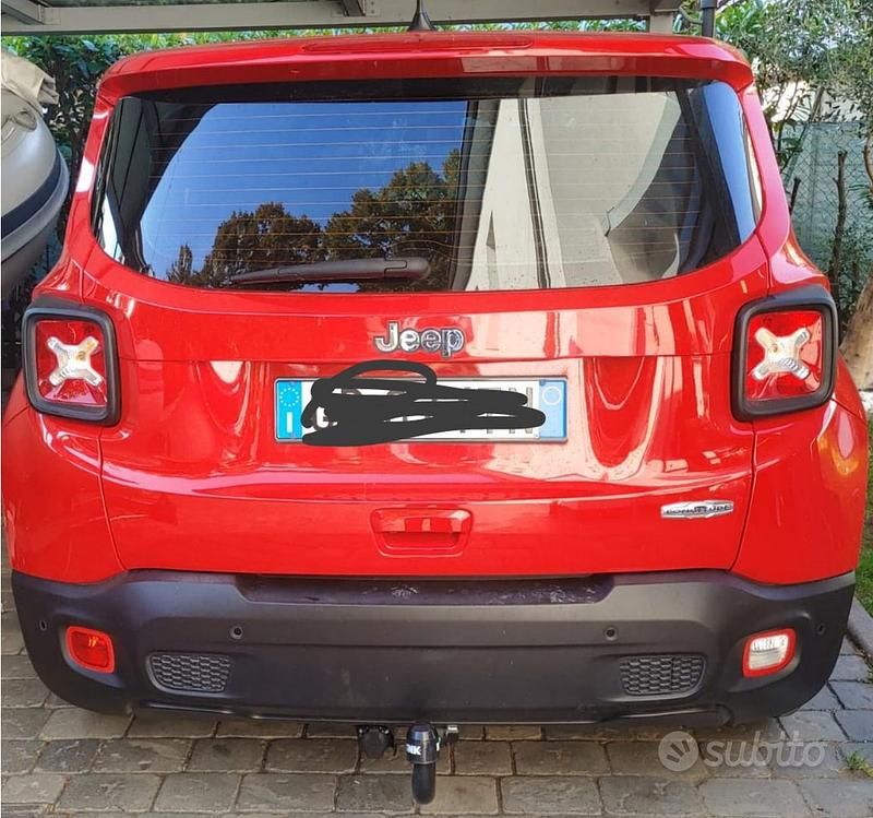 Usata Jeep Renegade 120 CV (88 kW) 2020 Rosso SUV
