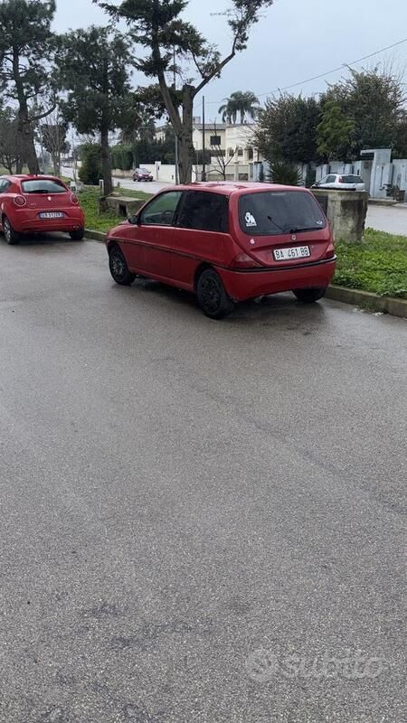 Usata Lancia Ypsilon 1998 Rosso Utilitaria