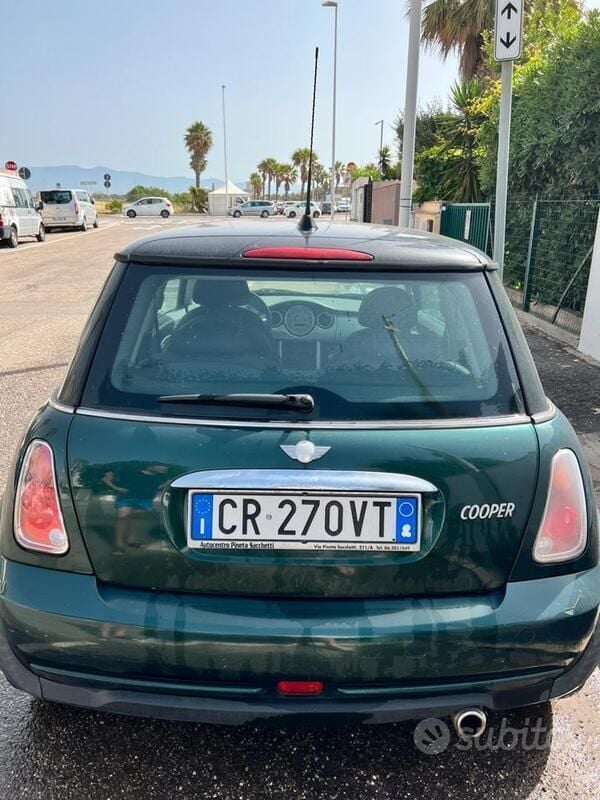 Usata Mini Cooper 2004 Verde Utilitaria