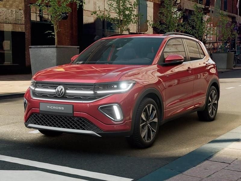 Nuova VW T-Cross R-line Plus 116 CV (85 kW) 2026 Kings red metallizzato SUV