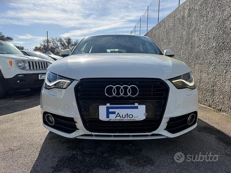 Usata Audi A1 90 CV (66 kW) 2014 Bianco Utilitaria