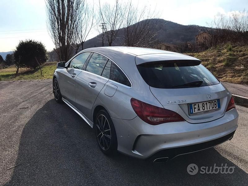 Usata Mercedes CLA220 Shooting Brake Premium 177 CV (130 kW) 2015 Argento Station wagon