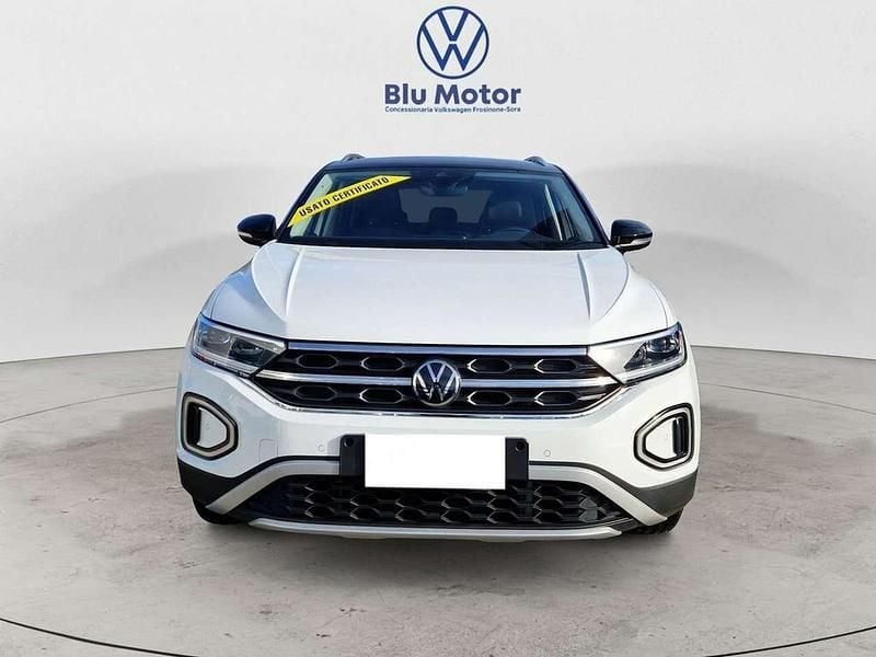 Usata VW T-Roc Style 110 CV (80 kW) 2022 Pure white nero SUV