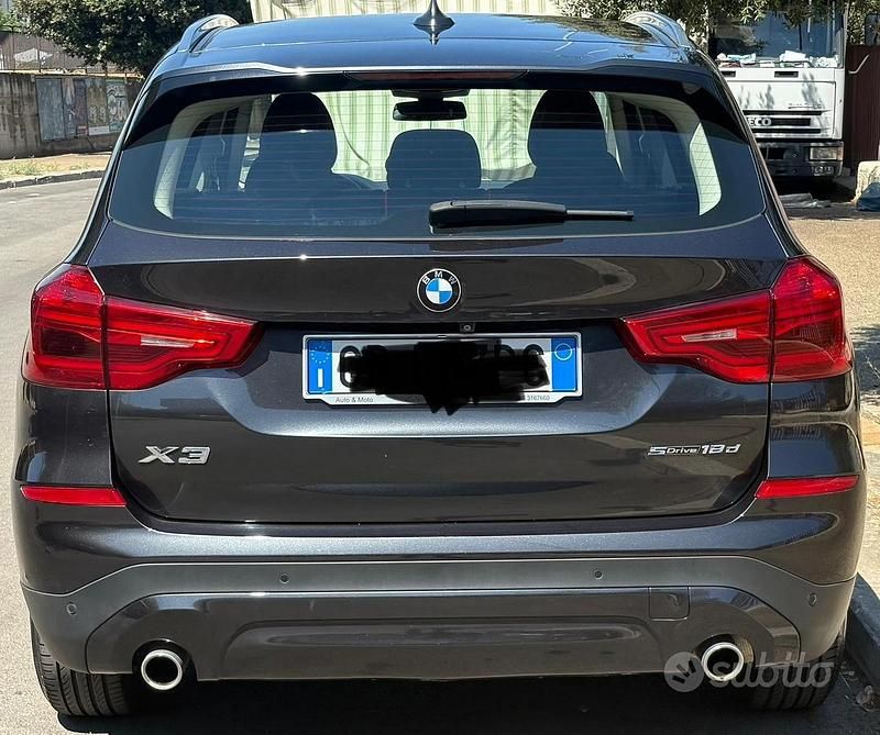 Usata BMW X3 150 CV (110 kW) 2020 Nero SUV