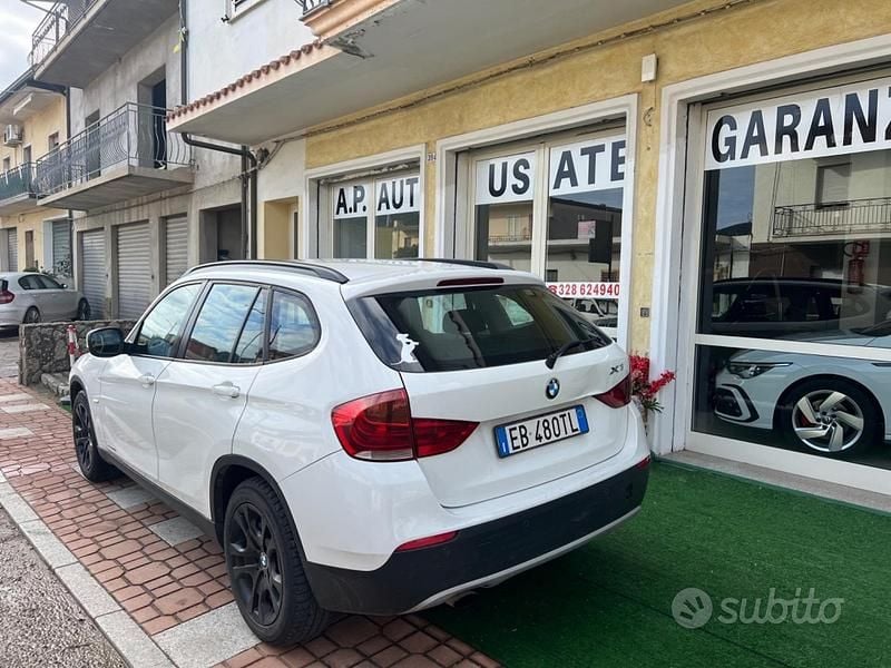Usata BMW X1 177 CV (130 kW) 2010 Bianco SUV