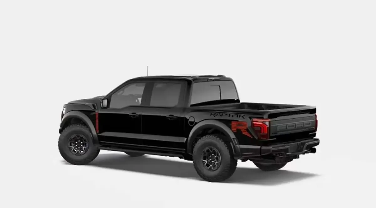 Nuova Ford V8 Raptor 730 CV (536 kW) 2026 Agate black SUV