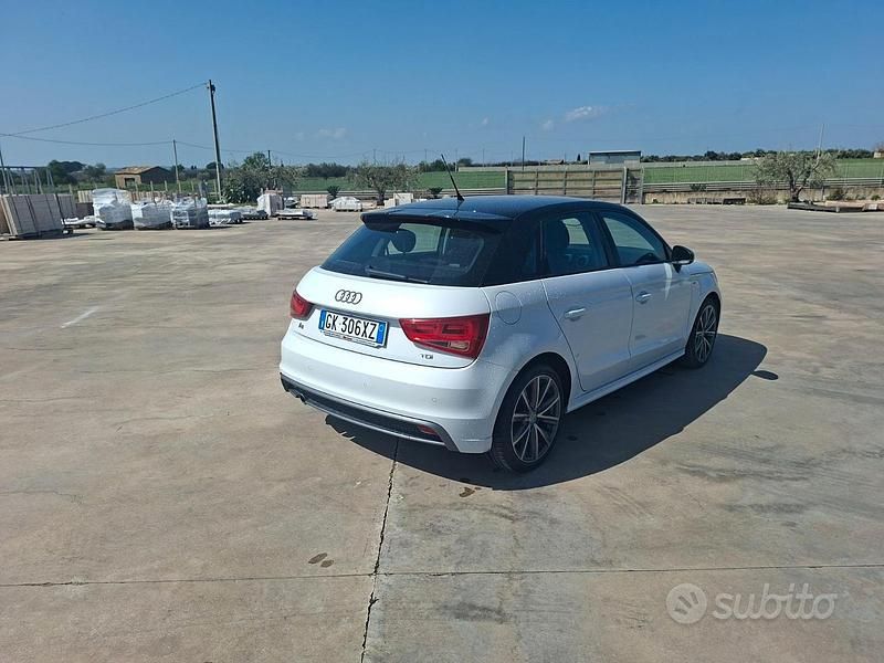 Usata Audi A1 S-Line 2015 Bianco Utilitaria