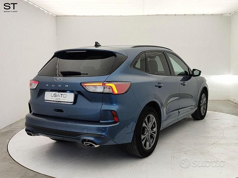 Usata Ford Kuga ST-Line X 120 CV (88 kW) 2022 Blu SUV