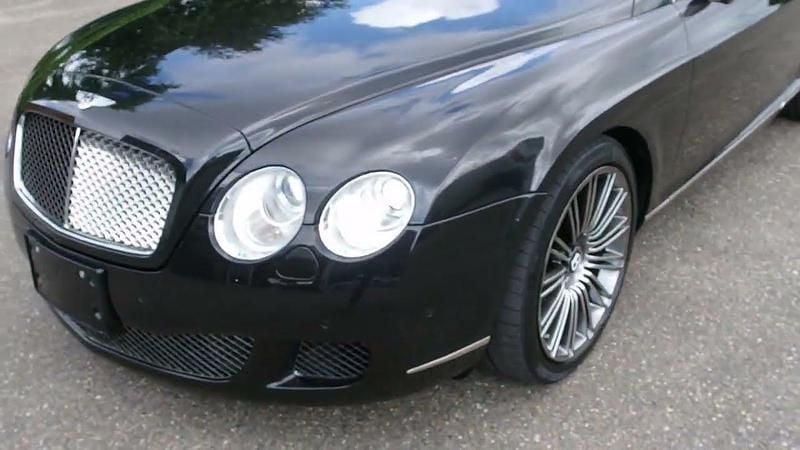 Usata Bentley Continental GT 610 CV (448 kW) 2008 Nero Coupé
