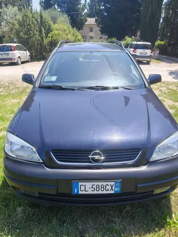 Usata Opel Astra Elegance 75 CV (55 kW) 2003 Blu Station wagon