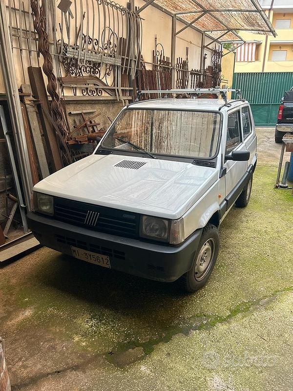 Usata Fiat Panda 4x4 Trekking 1993 Bianco Utilitaria