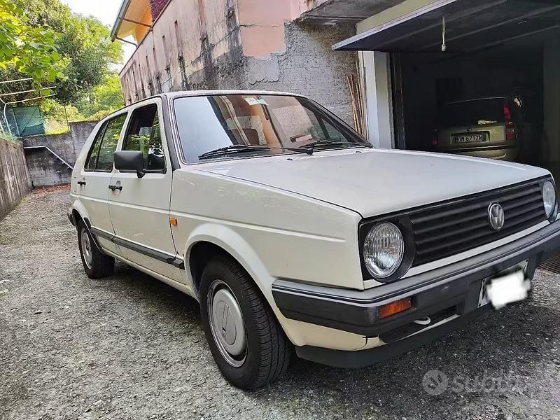 Usata VW Golf II 54 CV (39 kW) 1987 Bianco Utilitaria