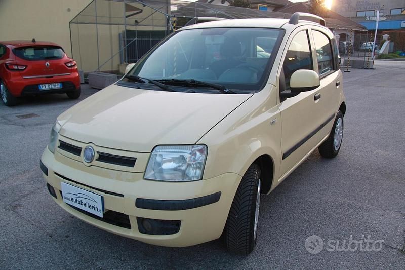 Usata Fiat Panda Dynamic 59 CV (43 kW) 2010 Giallo Utilitaria