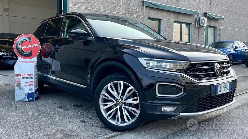 Usata VW T-Roc Advance 150 CV (110 kW) 2020 Nero SUV