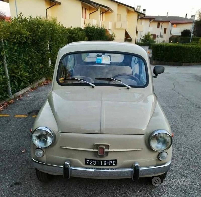 Usata Fiat 600D 1960 Bianco