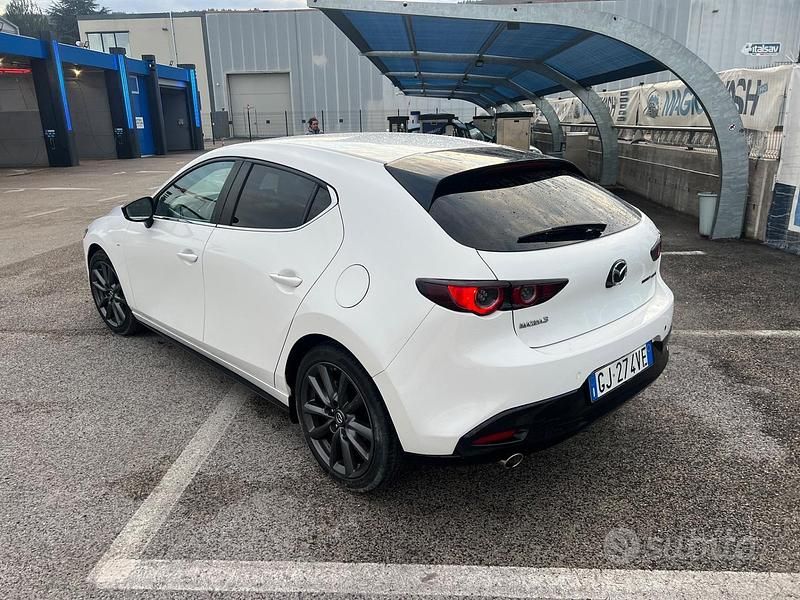 Usata Mazda 3 Exceed 116 CV (85 kW) 2020 Bianco Berlina