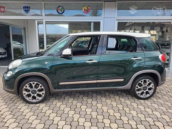 Usata Fiat 500L Trekking 84 CV (61 kW) 2015 Verde Monovolume
