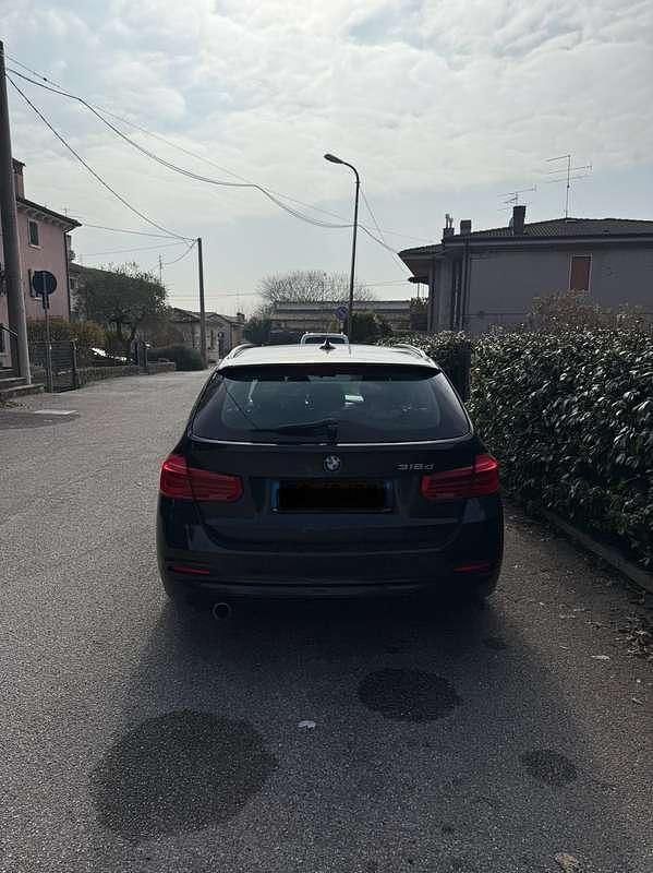 Usata BMW 316 Efficient Dynamics 116 CV (85 kW) 2016 Nero Station wagon