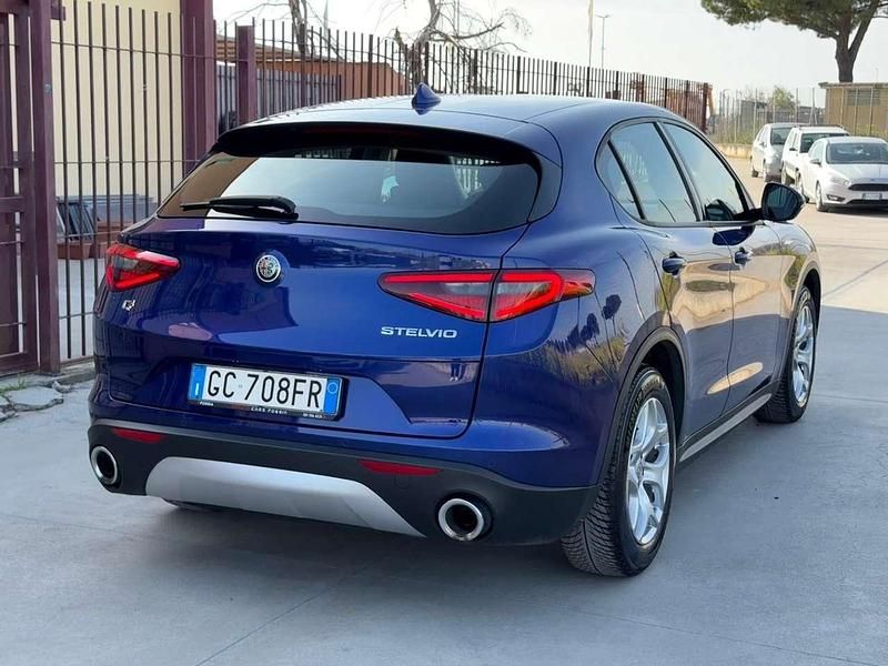 Usata Alfa Romeo Stelvio Ti 190 CV (139 kW) 2020 Blu SUV