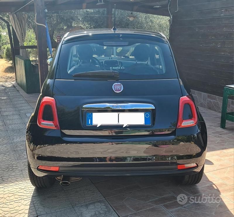 Usata Fiat 500 69 CV (50 kW) 2016 Nero Utilitaria