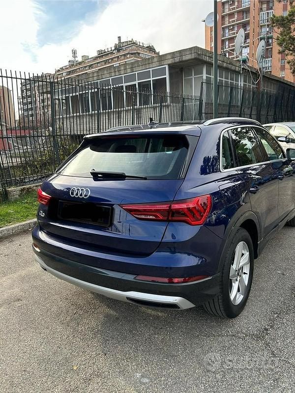 Usata Audi Q3 Advanced Plus 150 CV (110 kW) 2021 Blu SUV