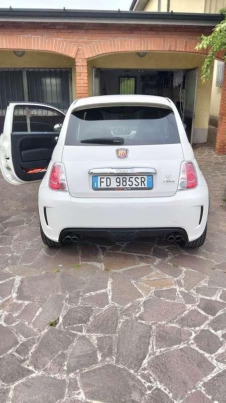 Usata Abarth 595 160 CV (117 kW) 2016 Bianco Berlina