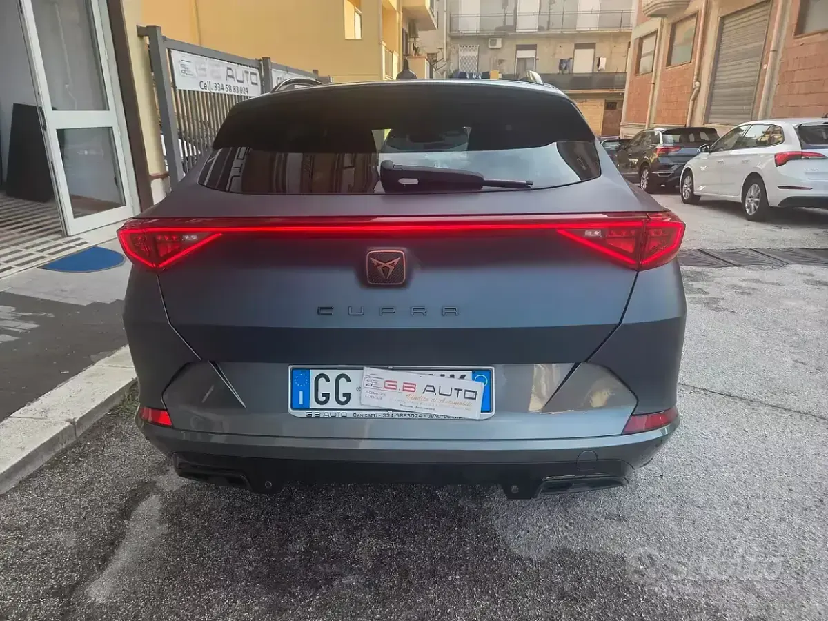 Usata Cupra Formentor 150 CV (110 kW) 2022 Blu SUV