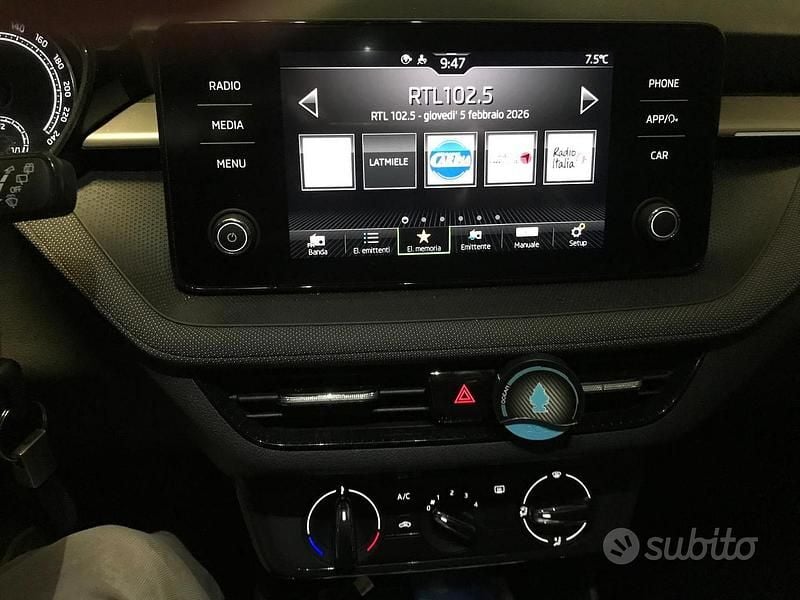 Usata Skoda Fabia 80 CV (58 kW) 2022 Grigio Utilitaria