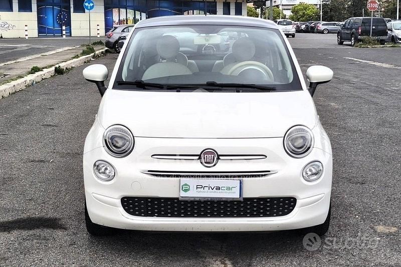 Usata Fiat 500 Lounge 69 CV (50 kW) 2019 Bianco Utilitaria