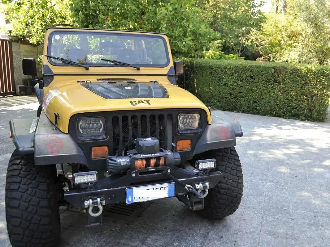 Usata Jeep Wrangler Limited 184 CV (135 kW) 1994 Giallo SUV