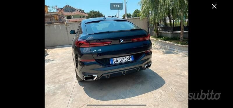 Usata BMW X6 M Sport 265 CV (194 kW) 2020 Blu SUV