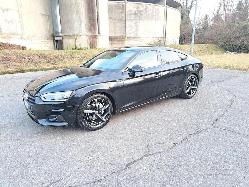 Usata Audi A5 Design 190 CV (139 kW) 2018 Nero Coupé
