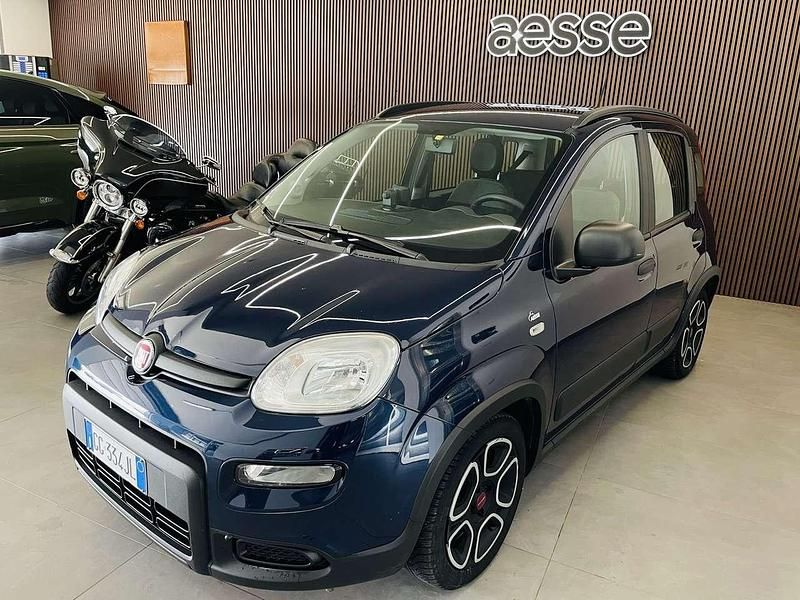 Blu/azzurro Usata 2021 Fiat Panda City Life Due volumi | 10.400 € (Cara) - Immagine 1/4