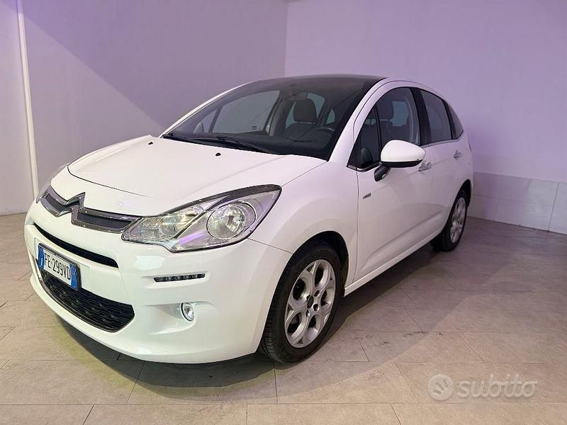 Usata Citroën C3 Exclusive 82 CV (60 kW) 2016 Bianco Berlina