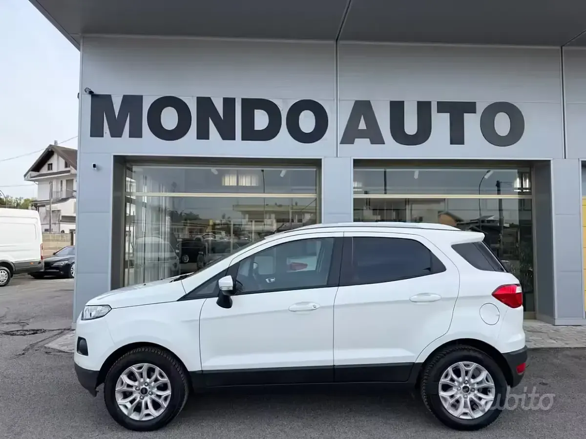 Usata Ford Ecosport Titanium 95 CV (69 kW) 2017 Bianco SUV