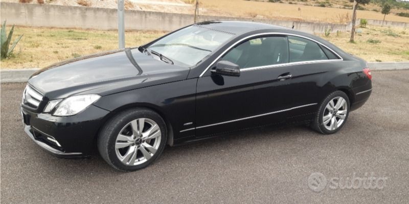 Usata Mercedes E220 2010 Nero Coupé