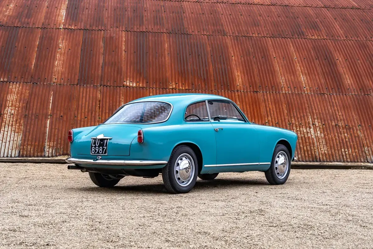 Usata Alfa Romeo Giulietta Sprint 65 CV (47 kW) 1955 Blu Coupé